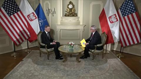 Andrzej Duda o rozmowach w czasie wizyty w Waszyngtonie