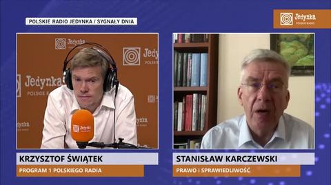 Podwyżki dla polityków. Stanisław Karczewski komentuje (materiał z sierpnia 2021 roku)