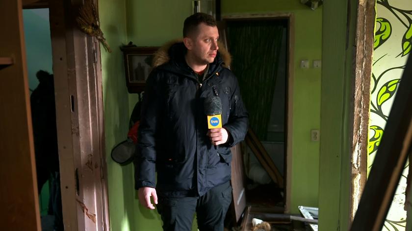 Kijów pod ostrzałem. Relacja Wojciecha Bojanowskiego ze zniszczonego domu (wideo z 25.02.2022)