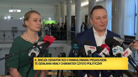 Dorota Brejza: pozywamy Jarosława Kaczyńskiego za insynuacje, łączące Krzysztofa Brejzę z jakimkolwiek przestępstwem
