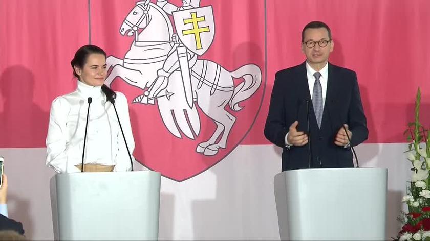 Premier Morawiecki: Polska jest otwartym domem dla wszystkich Białorusinów, którzy potrzebują pomocy
