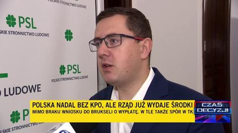 Politycy o braku środków z KPO