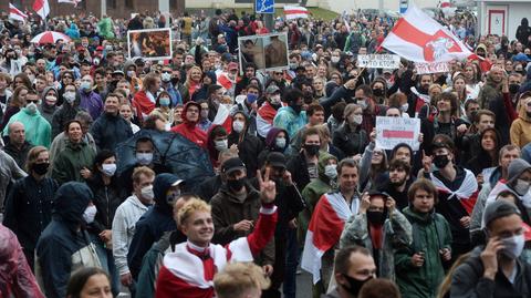 Protesty na Białorusi