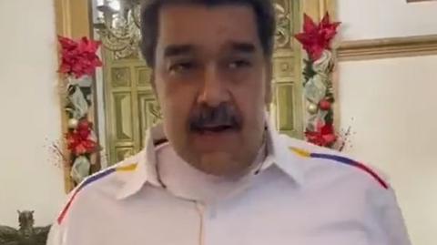 Nicolas Maduro złożył rodakom życzenia bożonarodzeniowe już 5 października