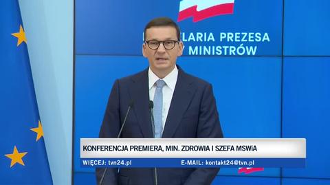 Premier: wystąpiłem do prezydenta z wnioskiem o wprowadzenie stanu wyjątkowego w części woj. podlaskiego i lubelskiego 