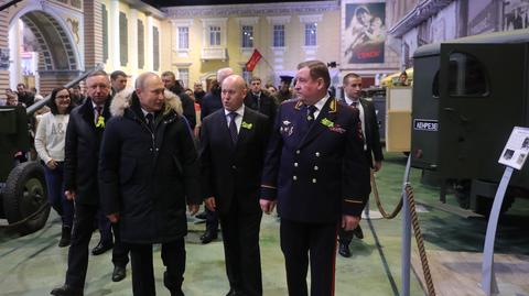 Władimir Putin w rezydencji Nowo-Ogariowo 
