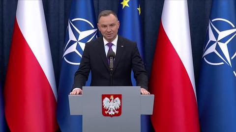 Prezydent Duda: wizyta prezydenta Bidena w Polsce to dla nas absolutnie fundamentalne wydarzenie