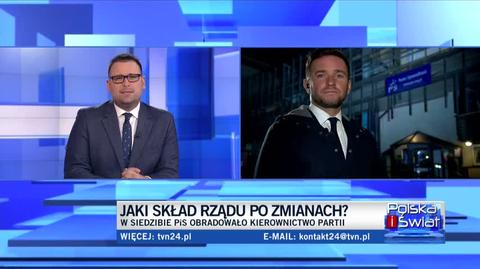 Kierownictwo PiS zakończyło spotkanie w sprawie rekonstrukcji rządu