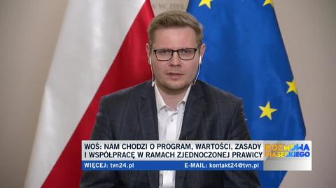 Woś: wczoraj odbyła się bardzo konstruktywna rozmowa Kaczyńskiego z Ziobrą