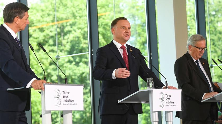 Prezydent Duda na szczycie Trójmorza w Słowenii 