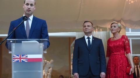 Prince William: Poland a token of courage and determination