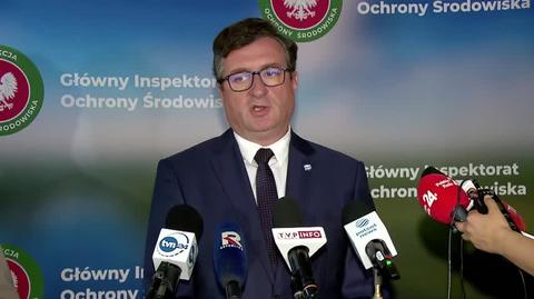 Prezes Wód Polskich Przemysław Daca o sytuacji rzeki Odry