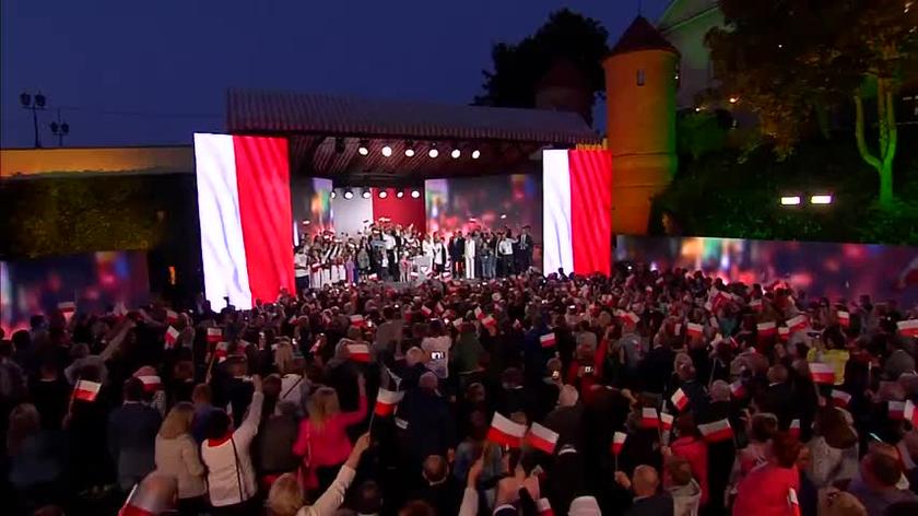 Andrzej Duda celebrates winning second term as Poland's president