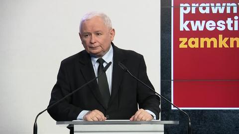Kaczyński zapytany o Ryszarda Legutko. "Nikogo nie upokarzałem"