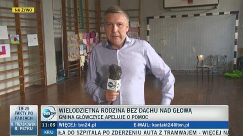 Rodzina z Gostkowa straciła dom w pożarze