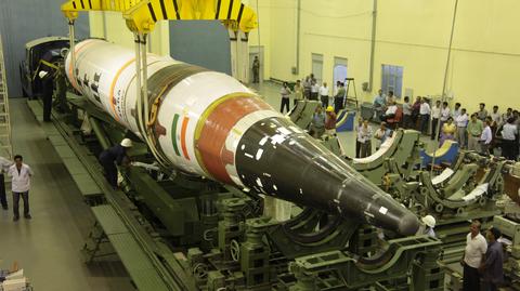 Indie zbudowały całą grupę pocisków rakietowych dalekiego zasięgu