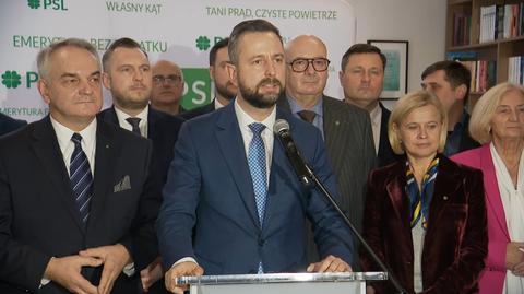 Kosiniak-Kamysz o rozwiązaniu podkomisji smoleńskiej pod przewodnictwem Antoniego Macierewicza