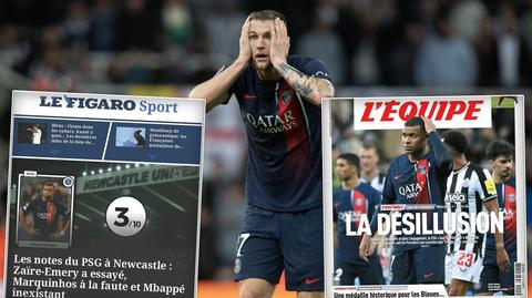 "PSG spoliczkowane". Francuzi punktują po blamażu, dla Mbappe nie mają litości