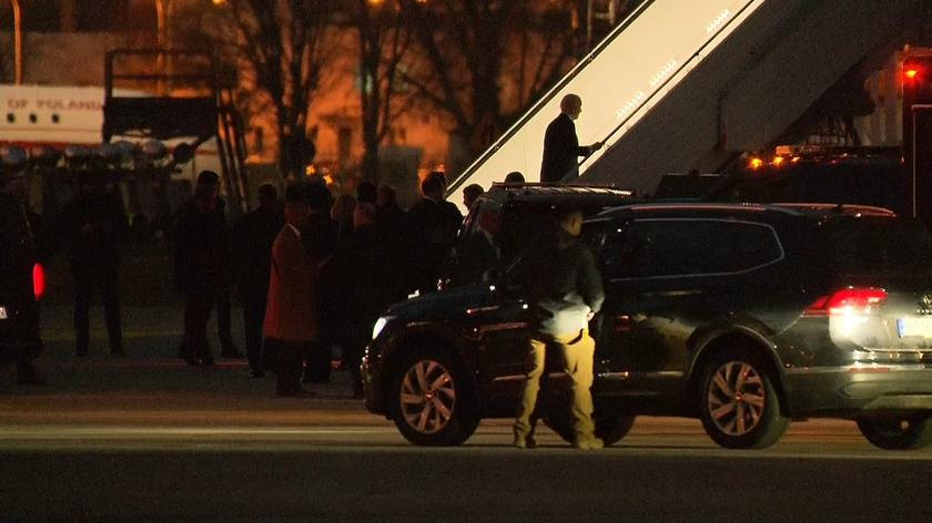 Prezydent Biden zakończył wizytę w Polsce 