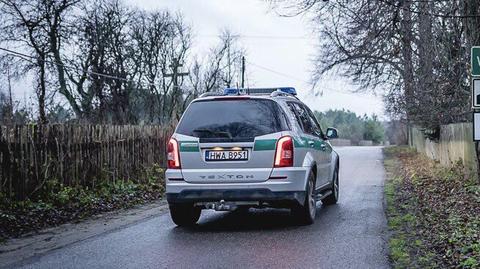 Kierowca został zatrzymany w okolicach miejscowości Nowowola w powiecie sokólskim