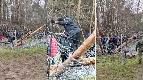 Straż Graniczna: 16 osób przedostało się na terytorium Polski. Zostały zatrzymane i zawrócone do linii granicy