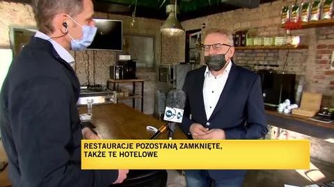 Gospodarka. Restauracje pozostają zamknięte