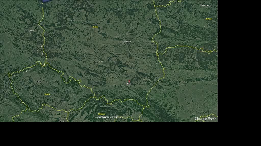mapa mielec