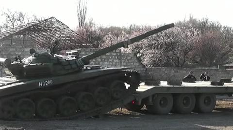 Białoruskie czołgi T-72