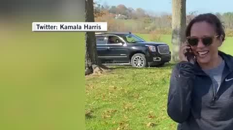 "Zrobiliśmy to, Joe!". Harris dzwoni do Bidena 