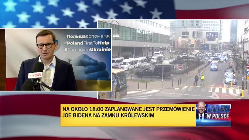 Premier: Polacy pokazują w czasie próby, że jesteśmy zjednoczeni, że Ukraina może na nas liczyć 