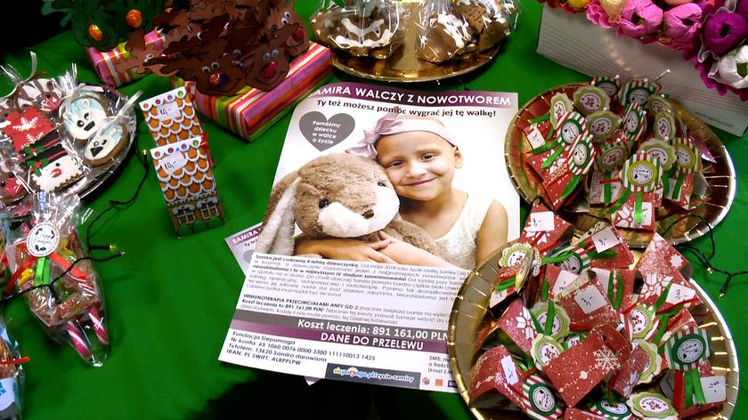 W szpitalu w Białymstoku zorganizowano akcję charytatywną dla 4-letniej Samirki