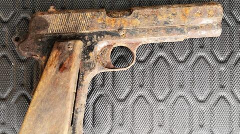 Pistolet Vis z 1936 znaleziono na strychu w Świebodzinie