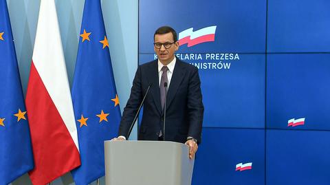 Morawiecki: nie spodziewamy się spadku napięcia na granicy z Białorusią