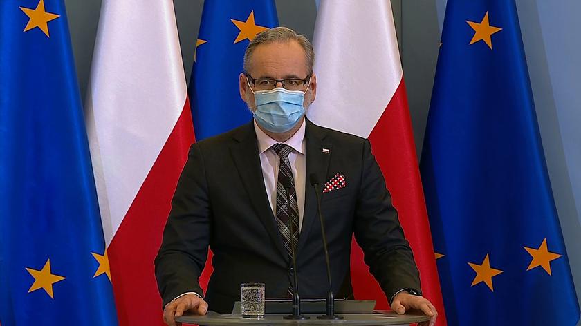 Minister zdrowia: zidentyfikowaliśmy południowoafrykańską mutację wirusa w Polsce