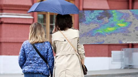 Prognozowana temperatura w kolejnych dniach