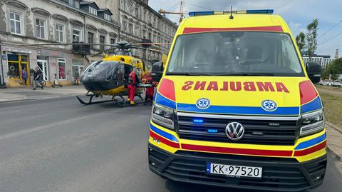 Wybuch gazu w centrum Łodzi. Jedna osoba ranna