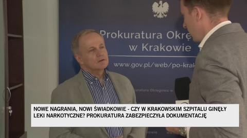 Staatsanwalt bei den Ermittlungen gegen einen Arzt im Żeromski-Krankenhaus in Krakau