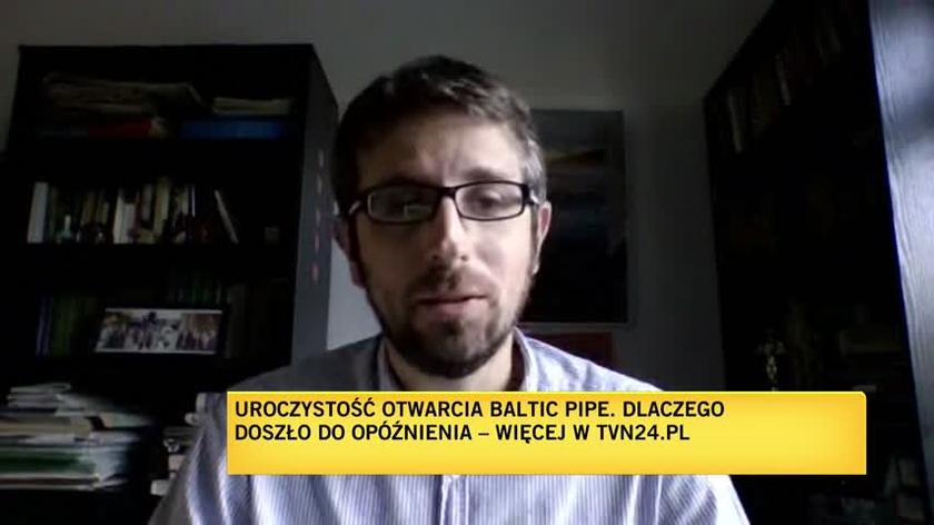 Rozmowa z Grzegorzem Łakomskim o kulisach opóźnienia otwarcia Baltic Pipe