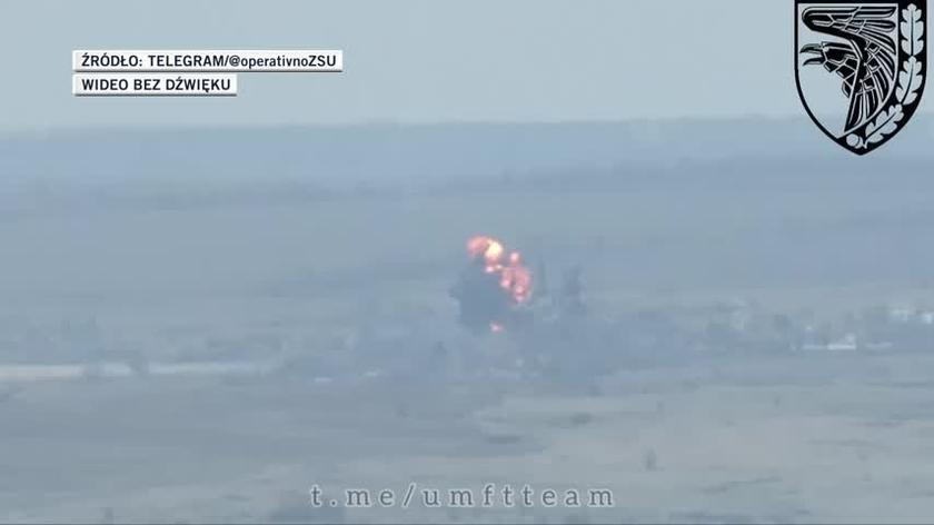 Ukraińska armia: zniszczyliśmy rosyjski Su-24 w pobliżu Bachmutu