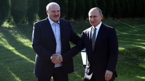 Łukaszenka i Putin