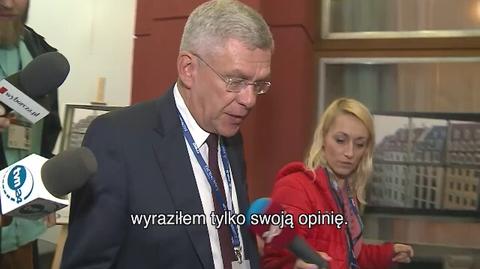 Karczewski: nie zmieniam swojej opinii na temat Łapińskiego