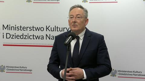Likwidacja TVP i Polskiego Rada bez wpisu do KRS. Minister Sienkiewicz komentuje