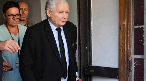 Chairman Kaczyński left the hospital