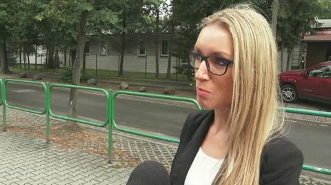 Iga Rusiecka, germanistka zwolniona z powodu likwidacji gimnazjum w Poznaniu