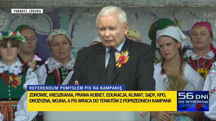 Kaczyński: odpowiedź "nie", to jest odpowiedź polskich patriotów