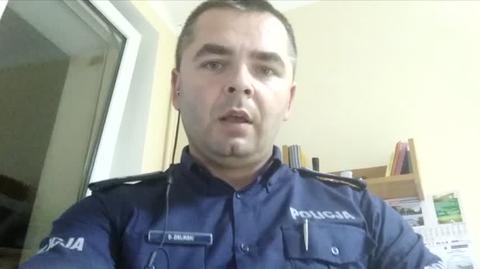 Oficer prasowy wągrowieckiej policji o  zatrzymaniu 43-latka po obławie