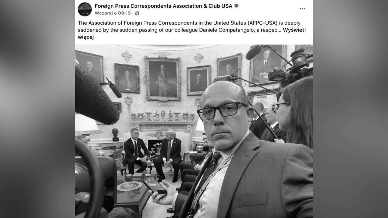 Italian journalist Daniele Compatangelo, who interviewed Trump, dies at 50