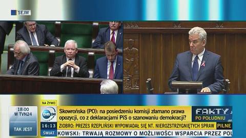 "Ten Sejm nie będzie Sejmem niemym" 