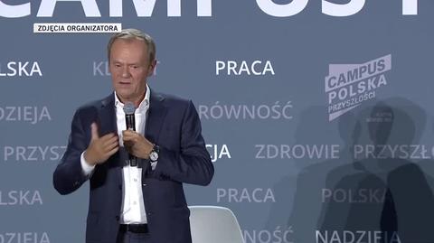 Tusk: "witkowanie" w Sejmie grozi też "witkowaniem" jeżeli chodzi o wybory parlamentarne 