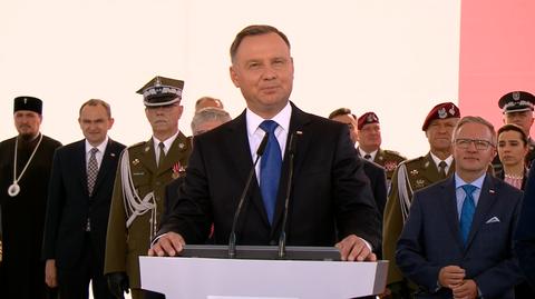 Prezydent Duda: apeluję do polityków, abyśmy razem byli w polskich sprawach, wśród nich jest sprawa Wojska Polskiego